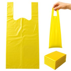 Scented Dog Poop Bags, 6.25x6x16 in, Case of 840 (24 Packs of 35), Opaque Yellow